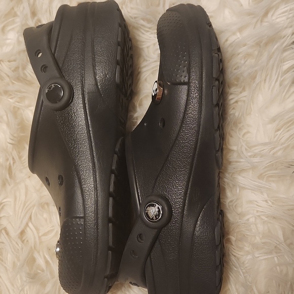 Black Croc Shoes with Charms **EUC** - Picture 4 of 5